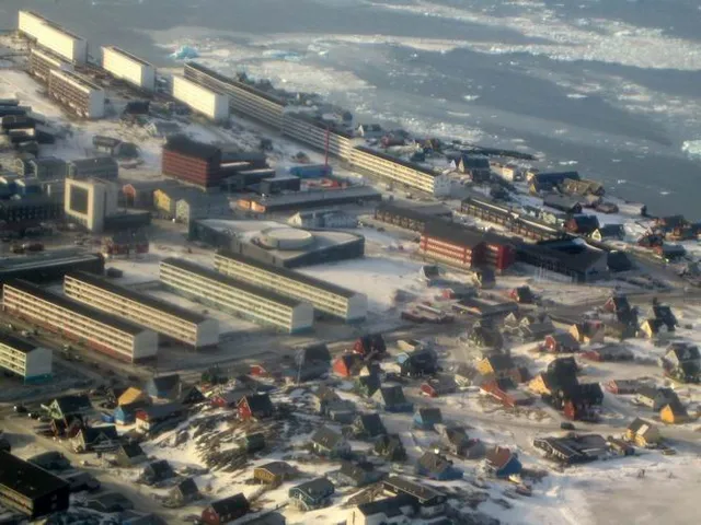Grönlannin pääkaupunki Nuuk (kuvituskuva)