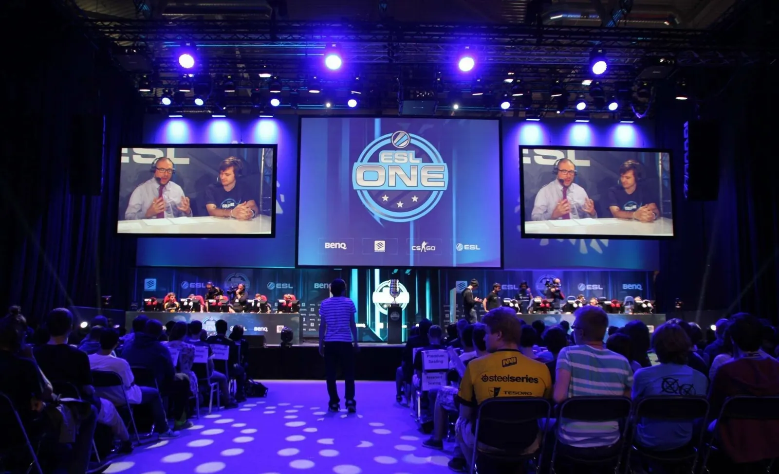 Counter-Strike-tapahtuma Kölnin areenalla (kuvituskuva vuodelta 2014)