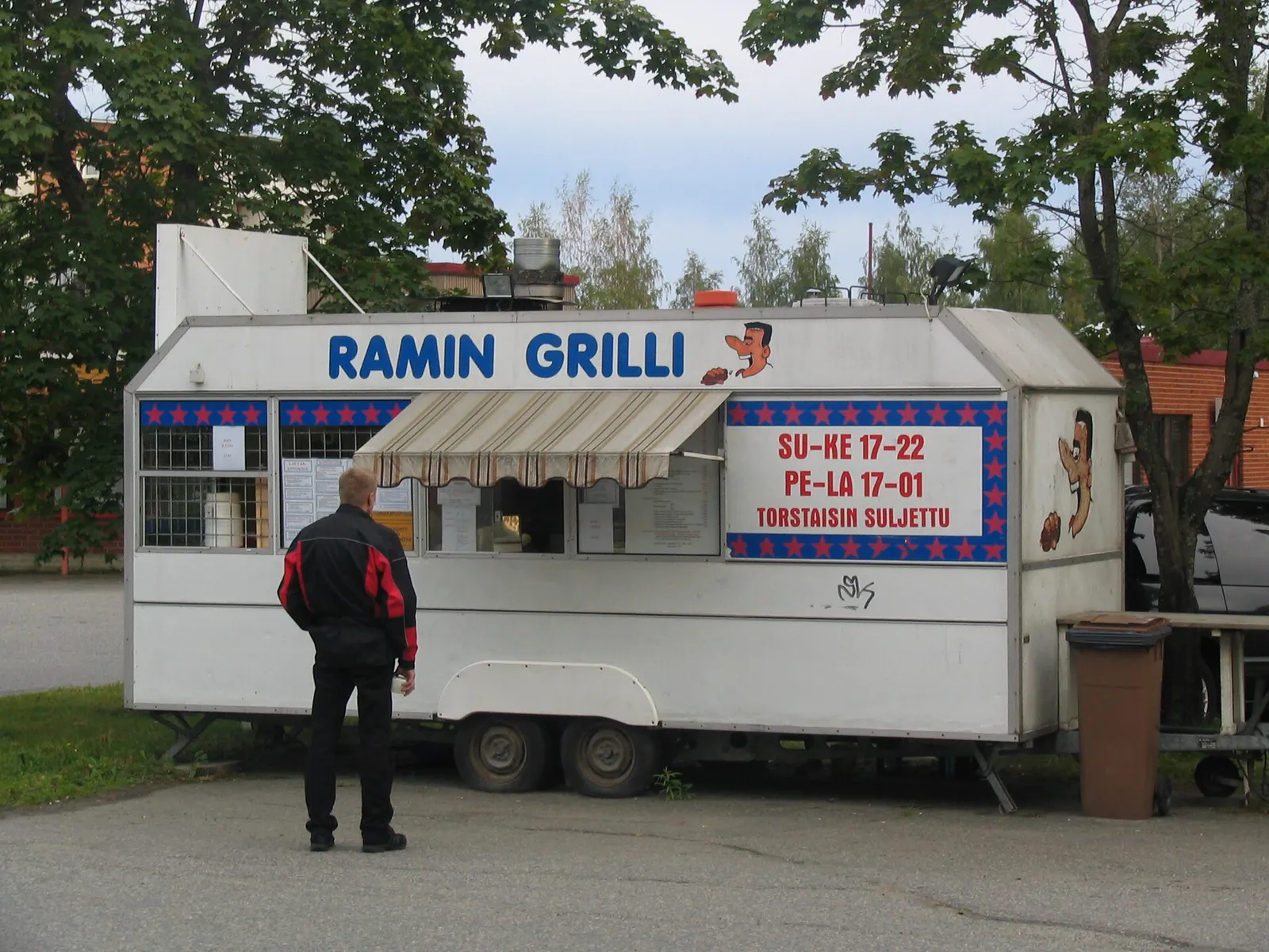 Grillikioski (kuvituskuva)