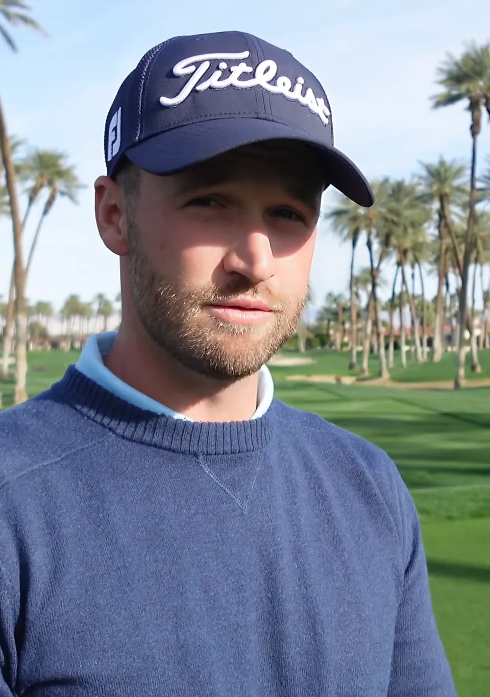 Golfer Wyndham Clark