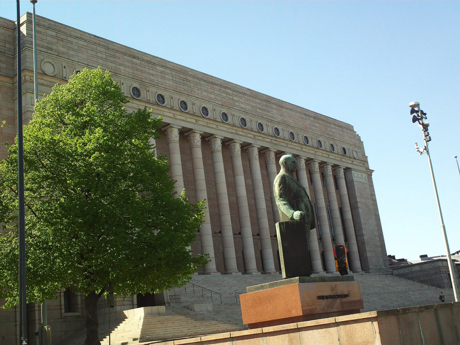 Eduskuntatalo Helsingissä