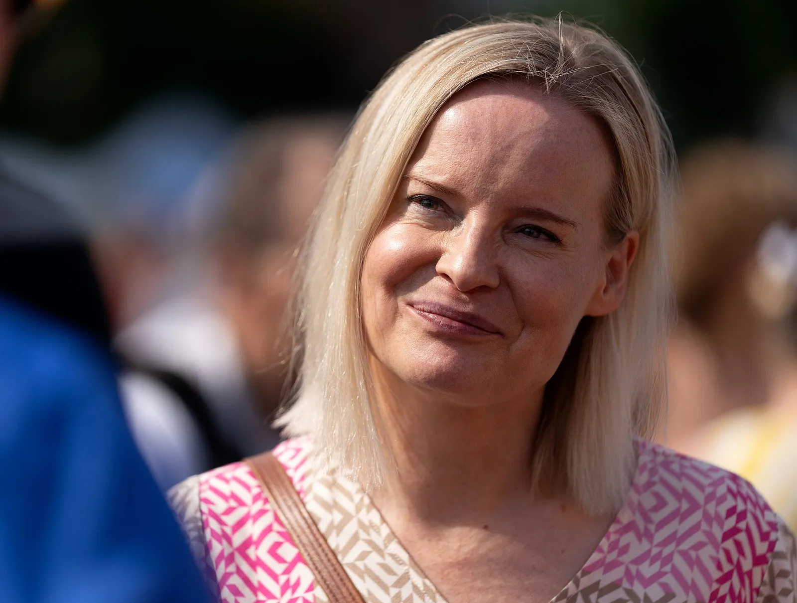 Perussuomalaisten puheenjohtaja Riikka Purra