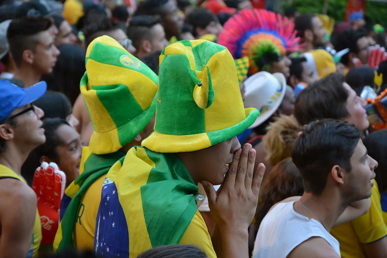 Brasilian kannattajia (kuvituskuva)