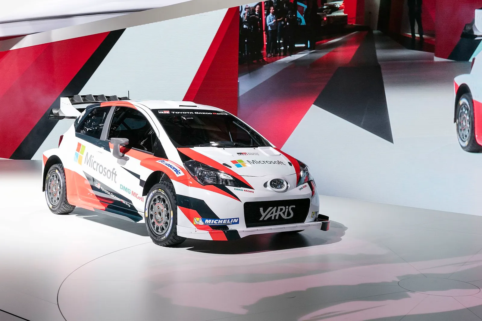 Toyotan WRC-ralliauto