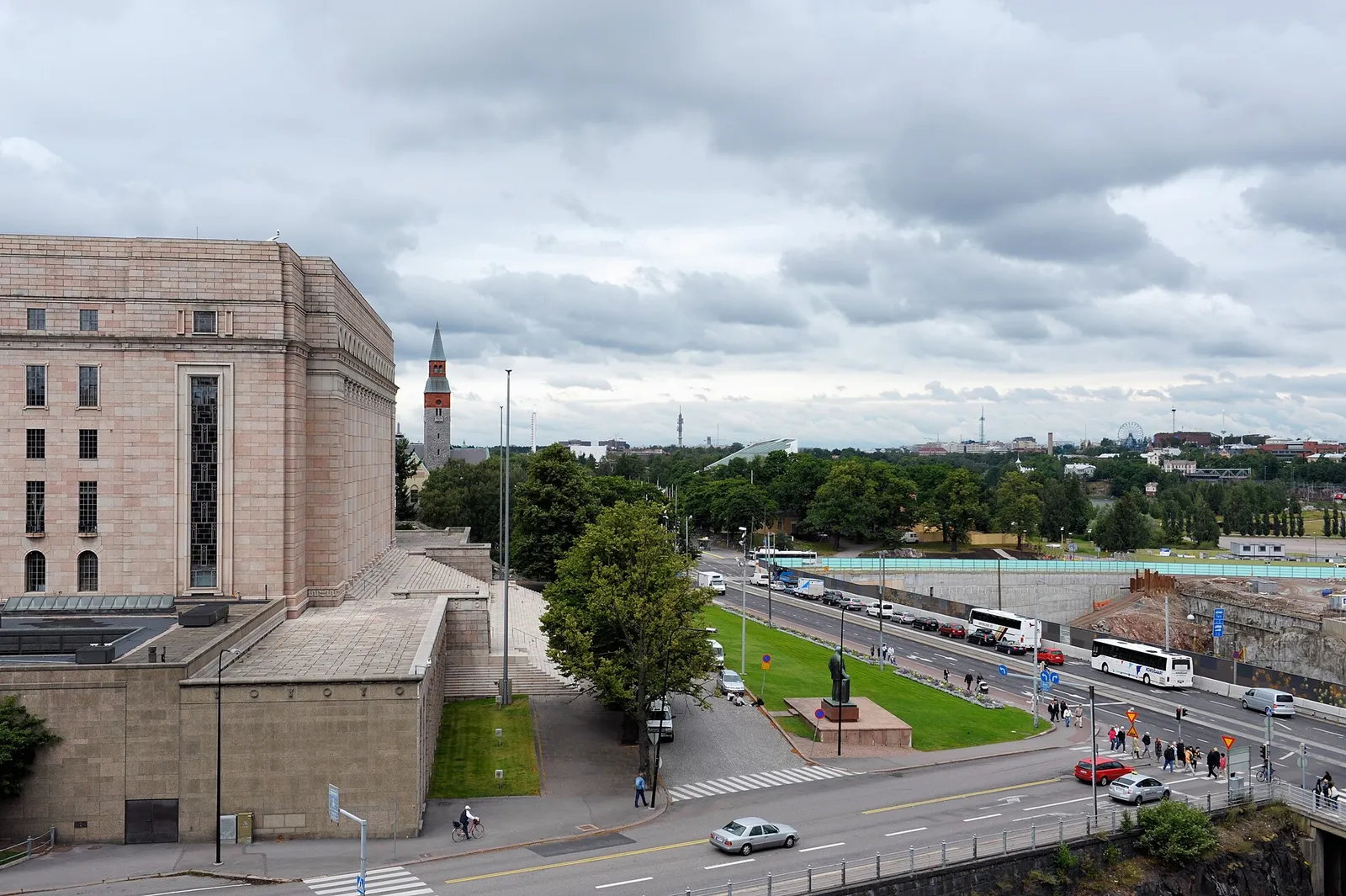 Eduskuntatalo Helsingissä