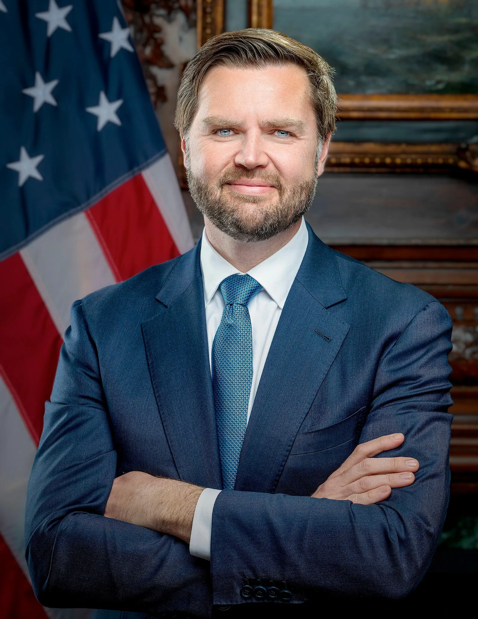 Varapresidentti JD Vance (virallinen muotokuva)
