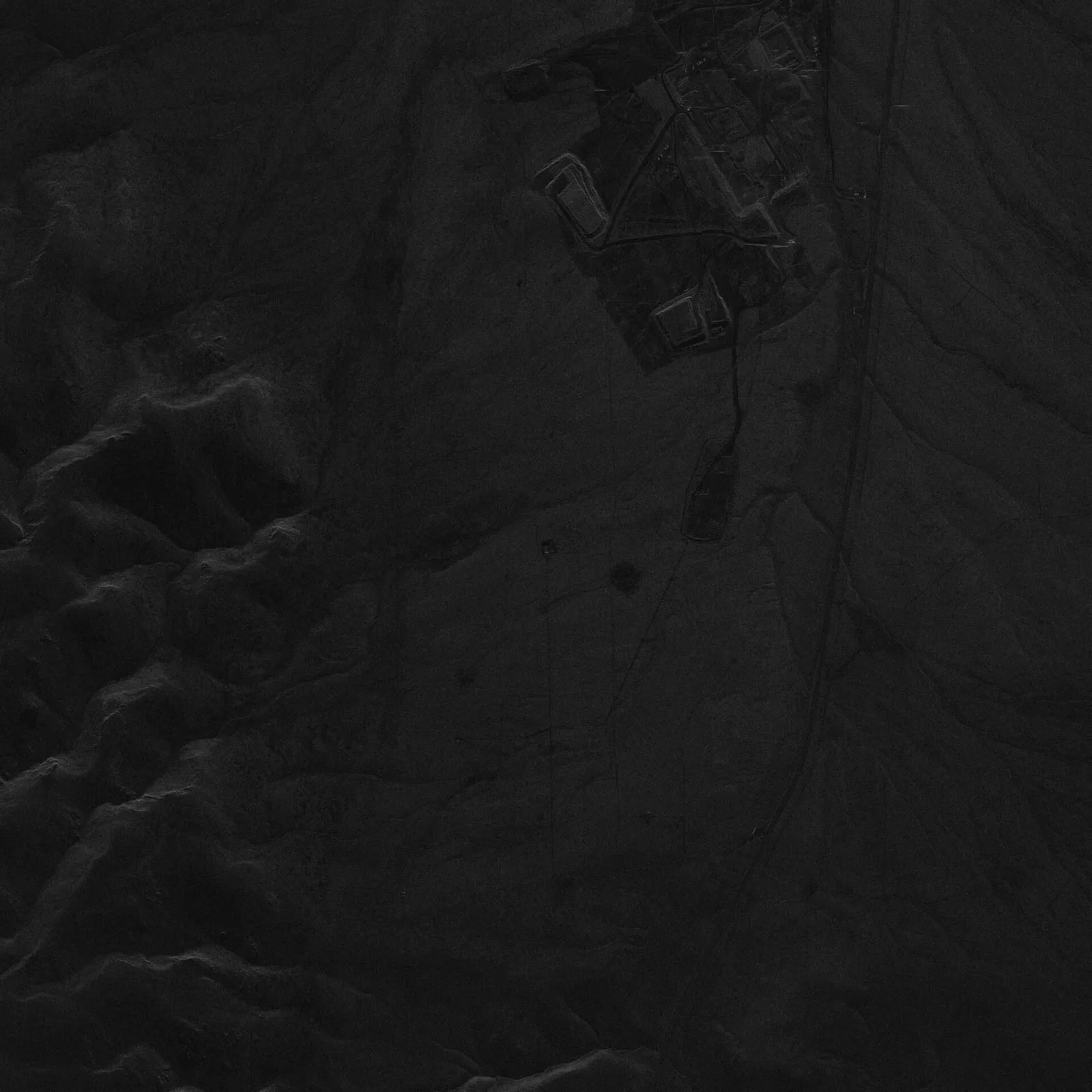Aerial view of the Thacker Pass lithium mine in Nevada