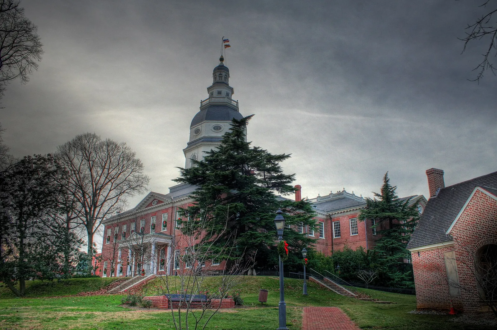 The Maryland State House in Annapolis