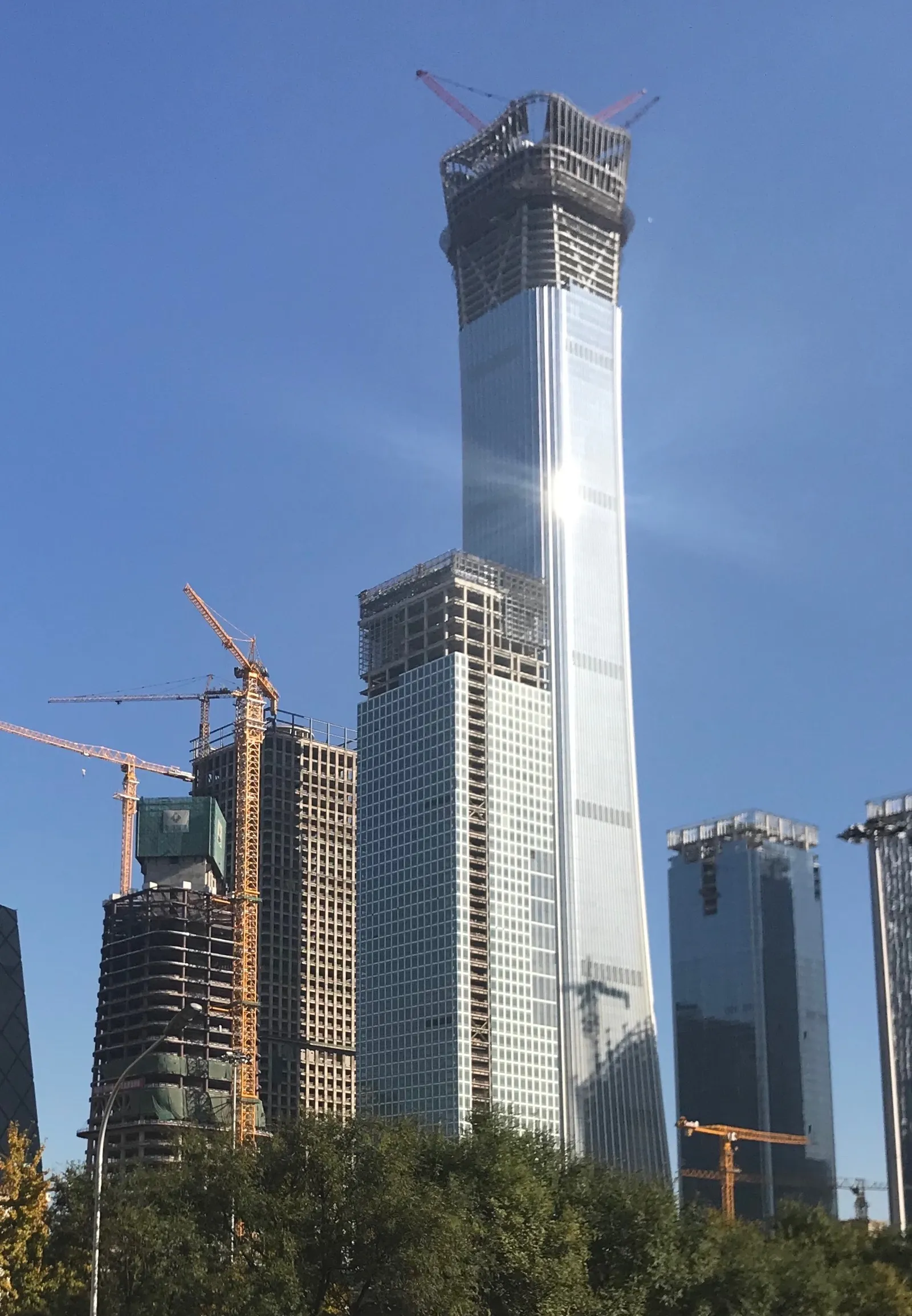 China Zun -pilvenpiirtäjä Pekingissä