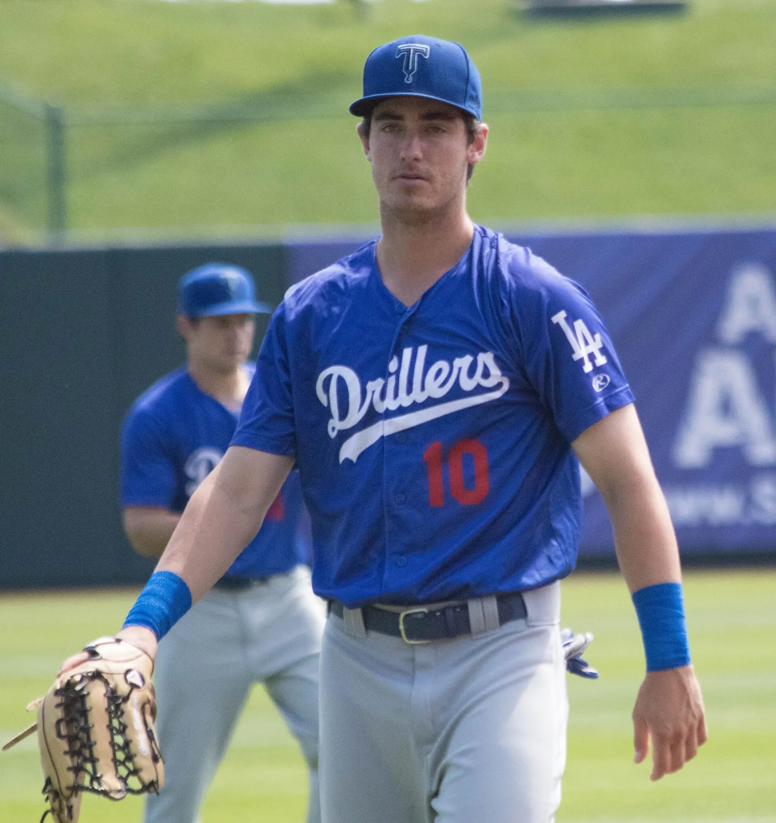 Cody Bellinger at bat