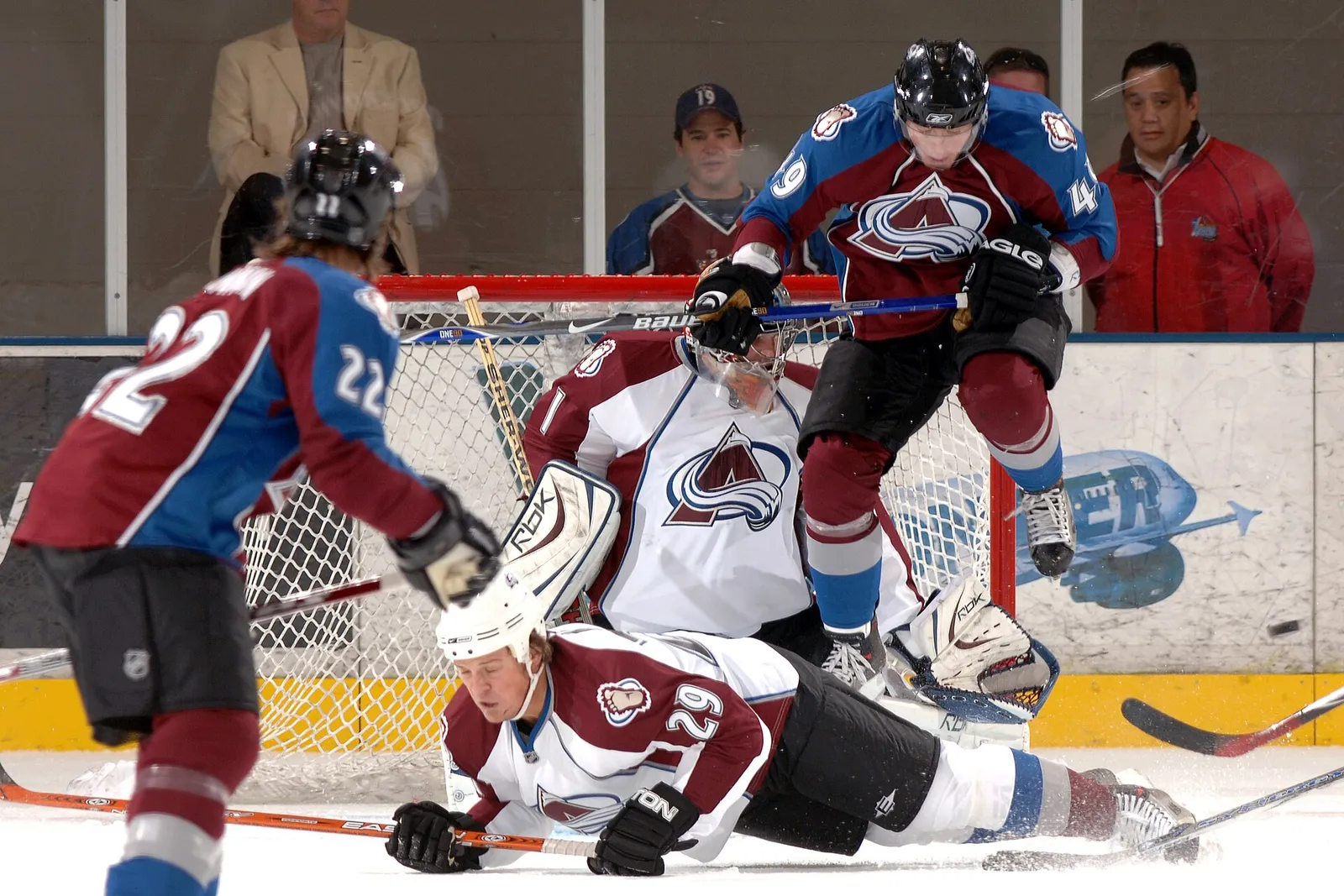 NHL-ottelun tilanne