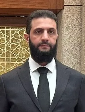 Syrian President Ahmed al-Sharaa
