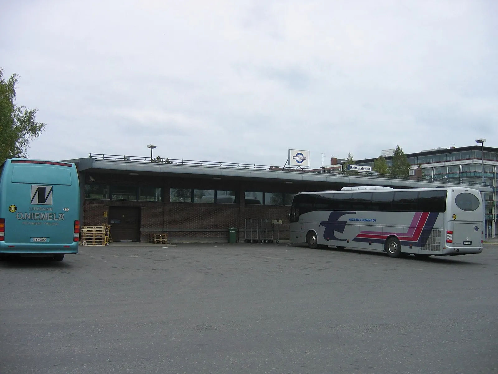 Matkahuollon toimipiste Oulussa