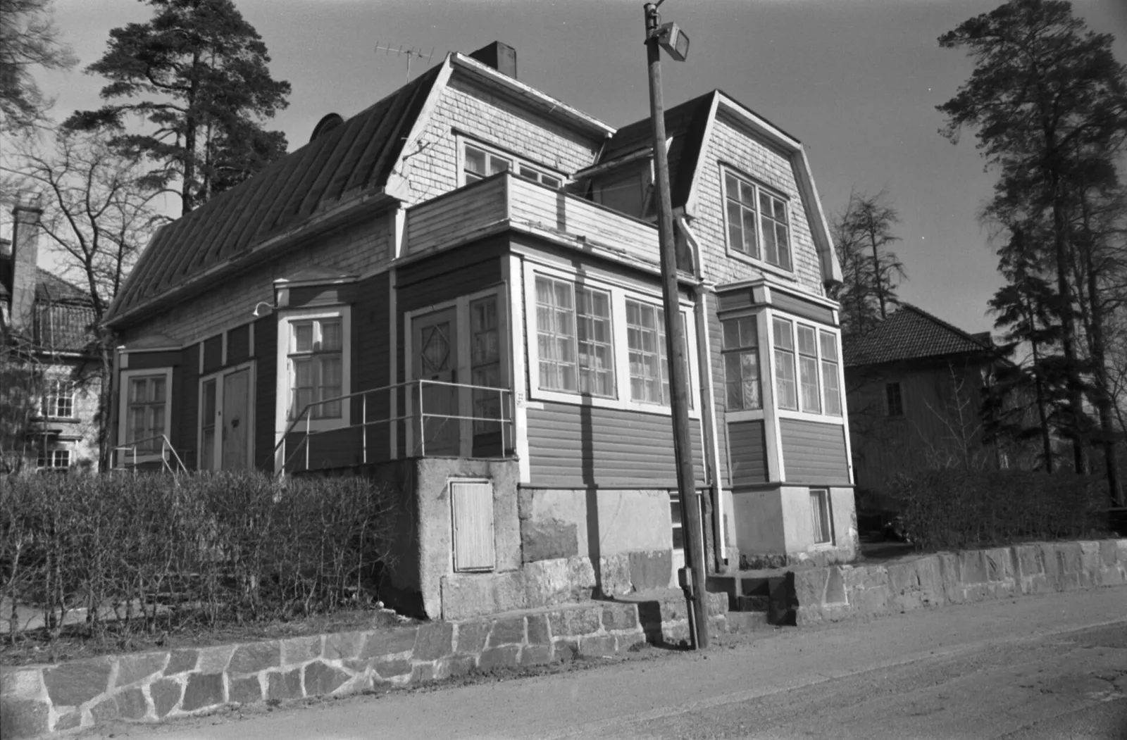 Puurakenteinen omakotitalo