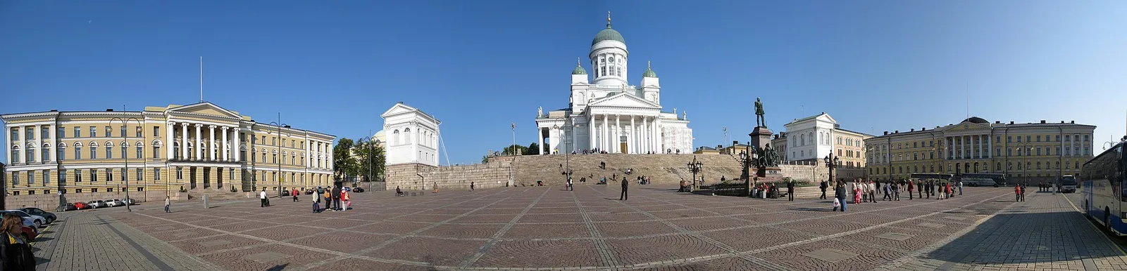 Näkymä Helsingistä (kuvituskuva)