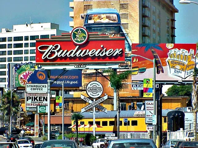 Sunset Boulevard in Los Angeles