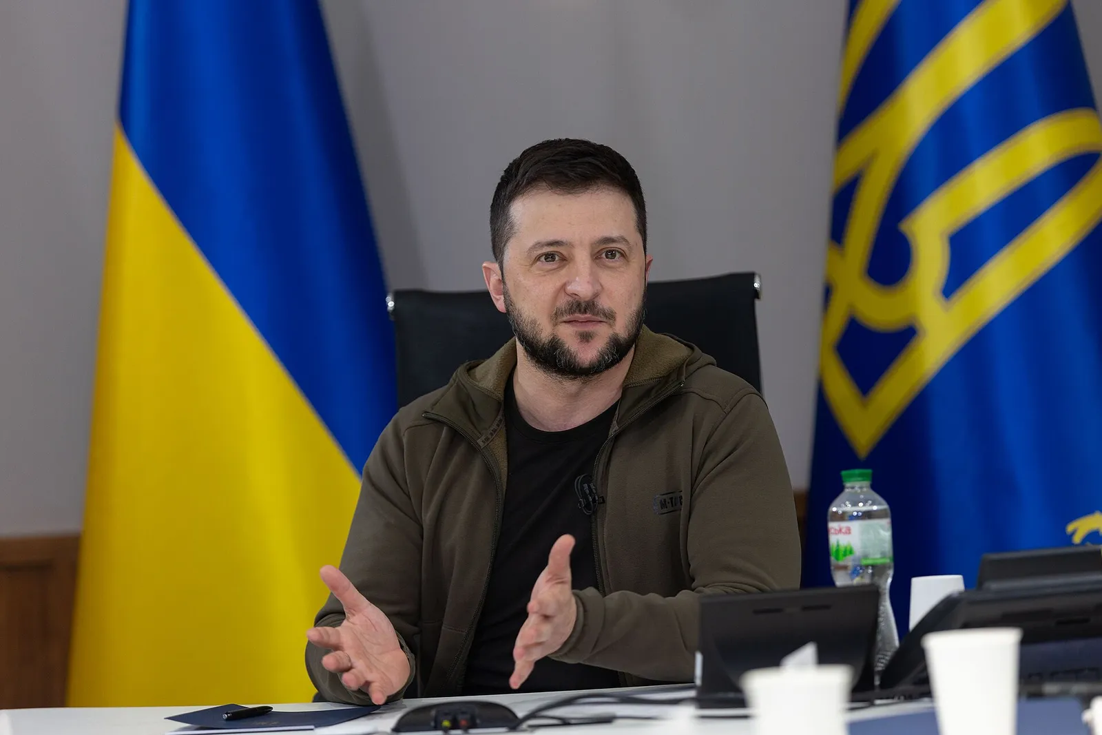 Ukrainan presidentti Volodymyr Zelenskyi