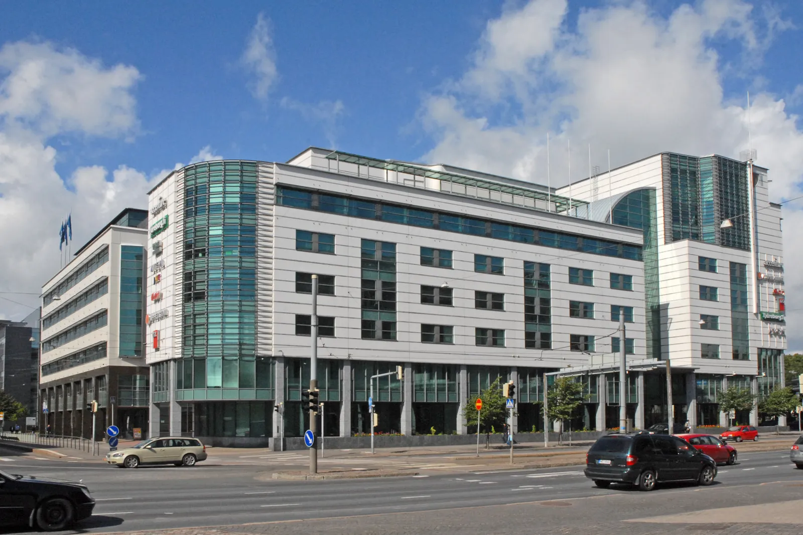 Toimistorakennuksia Helsingin Ruoholahdessa