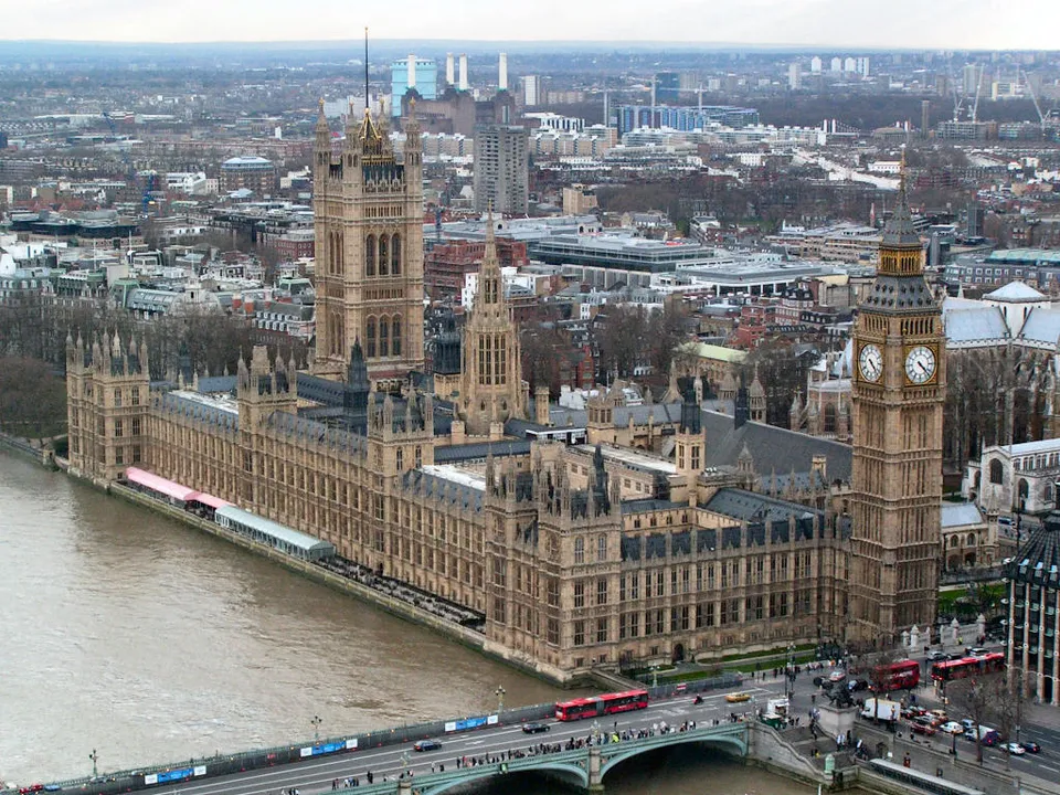 Britannian parlamentti Westminsterissä