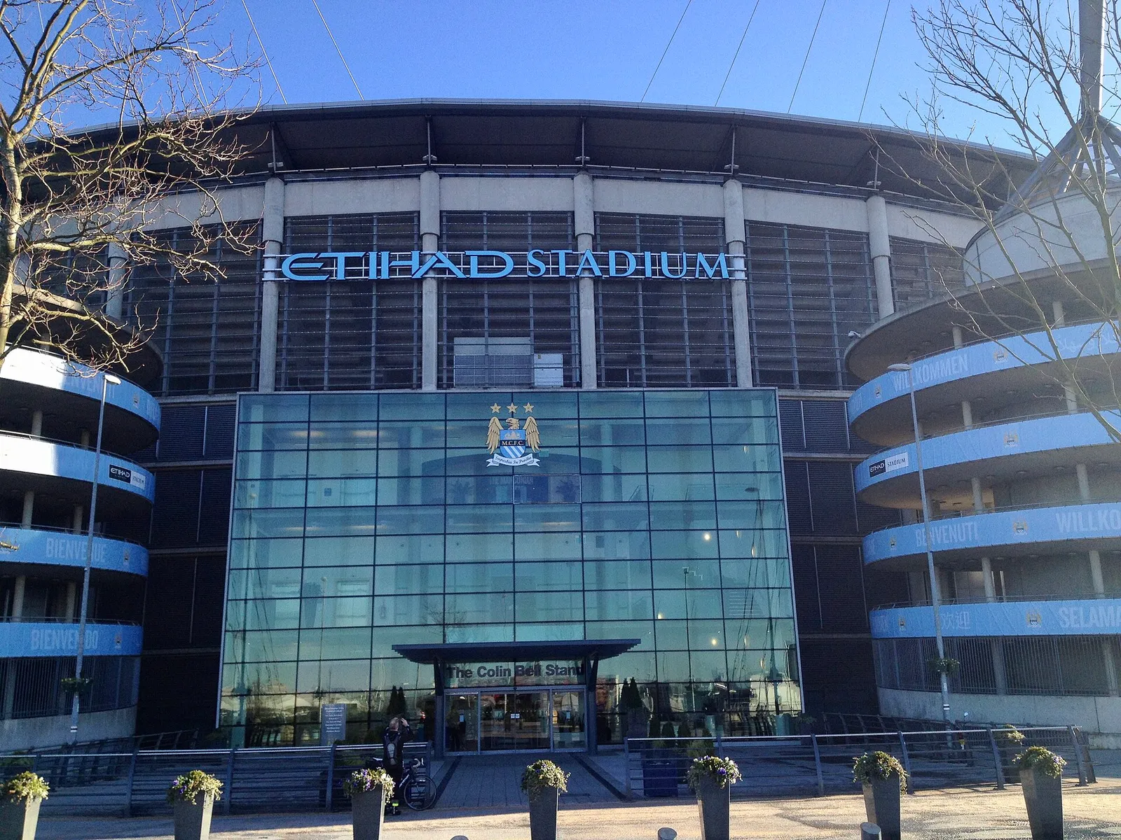 Manchester Cityn kotistadion Etihad Stadium