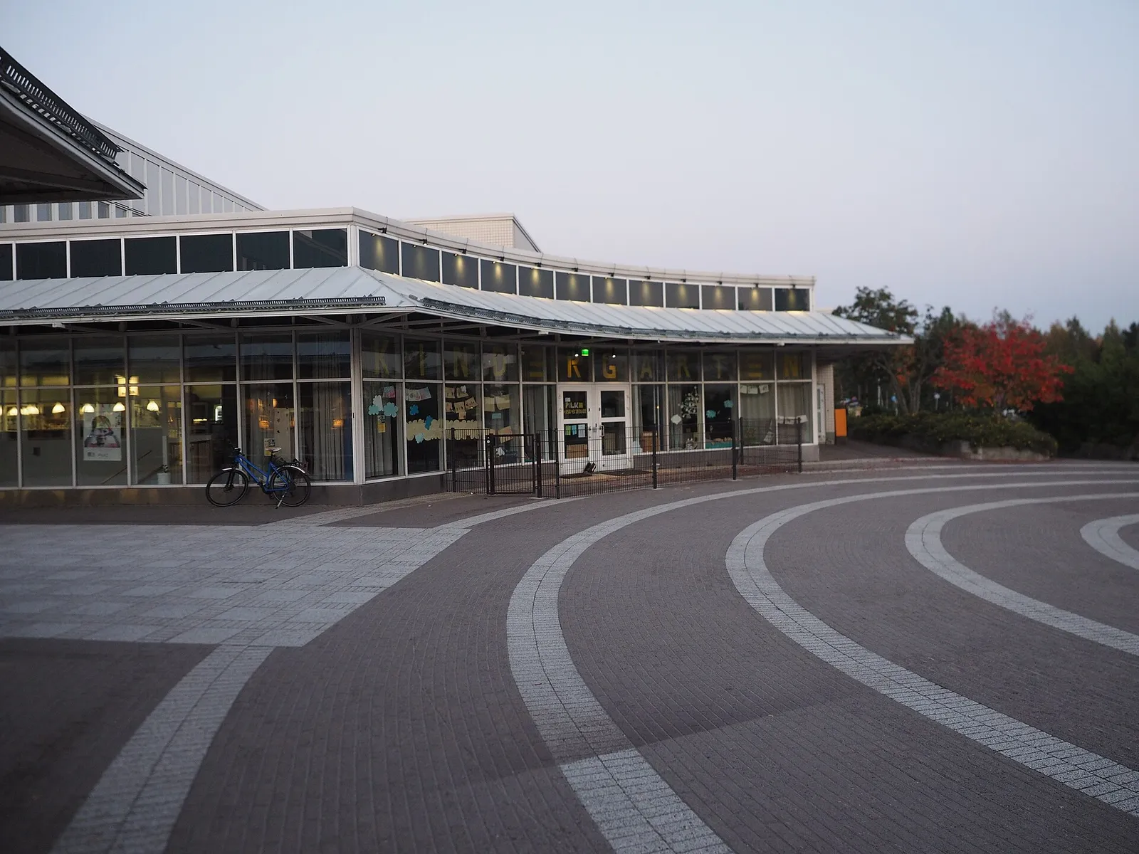 Päiväkotirakennus (kuvituskuva)