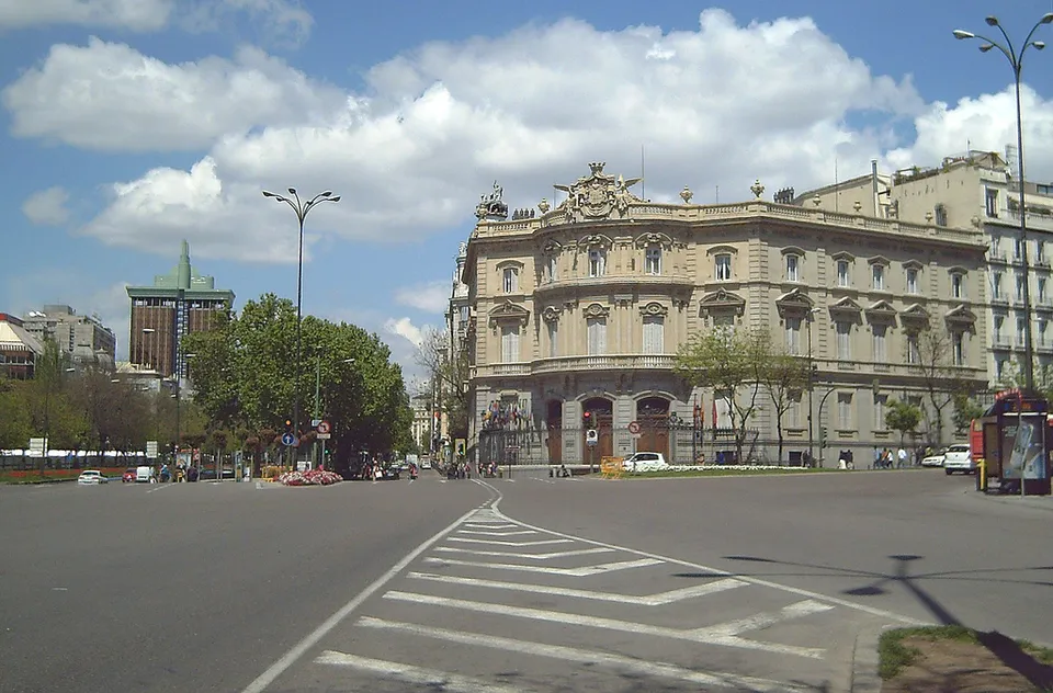 Cibeles-aukio Madridissa